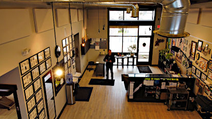 GreenLion Studios Interior
